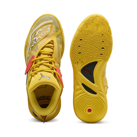 Puma All Pro Nitro 2 Pikachu Pokemon Mens Yellow Athletic Basketball Shoes