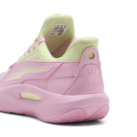 Puma Scoot Zeros III 31315201 Mens Pink Mesh Athletic Basketball Shoes