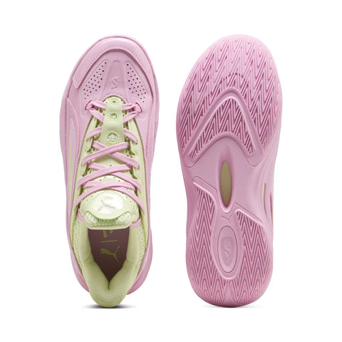 Puma Scoot Zeros III 31315201 Mens Pink Mesh Athletic Basketball Shoes