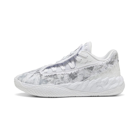 Puma MB.05 LO Team 31326602 Mens White Synthetic Athletic Basketball Shoes