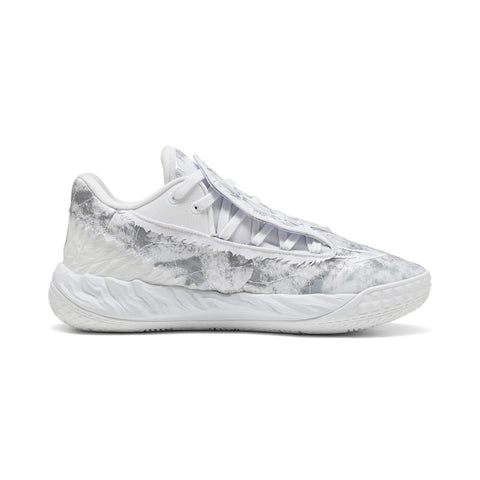Puma MB.05 LO Team 31326602 Mens White Synthetic Athletic Basketball Shoes