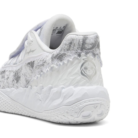 Puma MB.05 LO Team 31326602 Mens White Synthetic Athletic Basketball Shoes