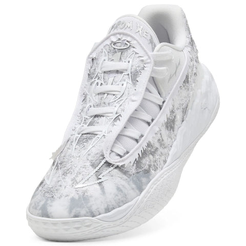Puma MB.05 LO Team 31326602 Mens White Synthetic Athletic Basketball Shoes