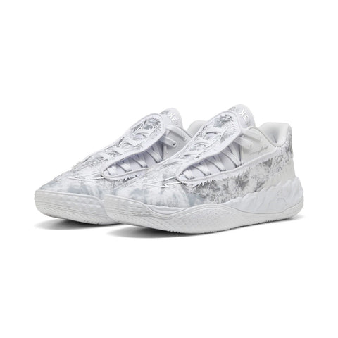 Puma MB.05 LO Team 31326602 Mens White Synthetic Athletic Basketball Shoes