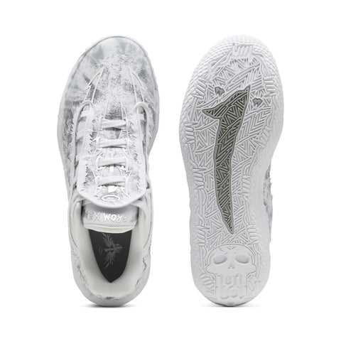 Puma MB.05 LO Team 31326602 Mens White Synthetic Athletic Basketball Shoes