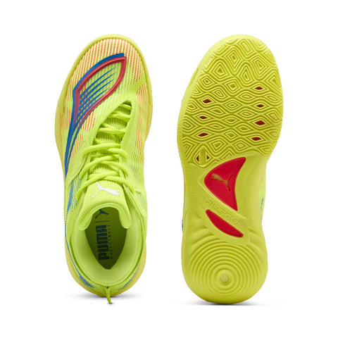 Puma All-Pro Nitro 2 Core 31405602 Mens Green Athletic Basketball Shoes