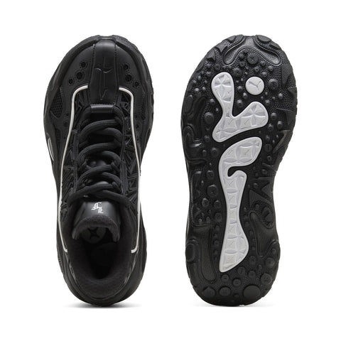 Puma LA France RNR 3X Black 31442501 Mens Black Lifestyle Sneakers Shoes
