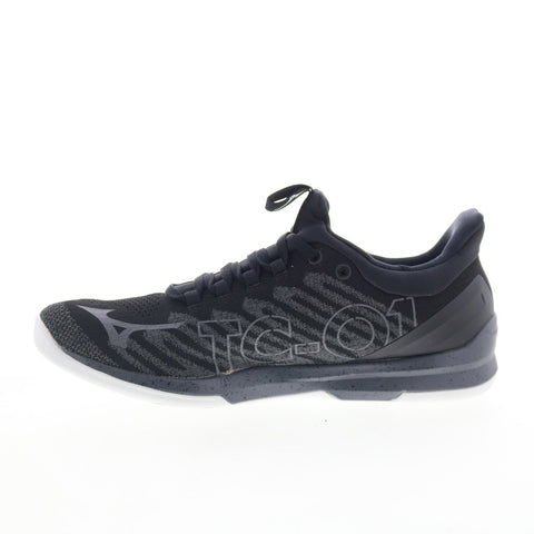 Mizuno TC-01 31GD190109 Womens Black Mesh Athletic Cross Training Shoes
