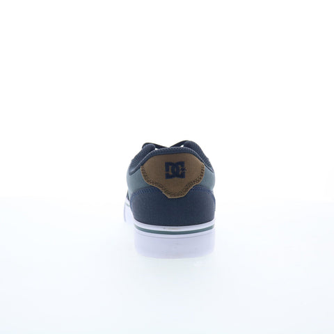 DC Anvil TX 320040-XBCW Mens Blue Canvas Skate Inspired Sneakers Shoes