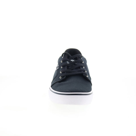 DC Anvil TX 320040 Mens Black Suede Lace Up Skate Inspired Sneakers Shoes