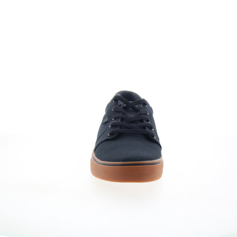DC Anvil TX 320040 Mens Black Canvas Skate Inspired Sneakers Shoes