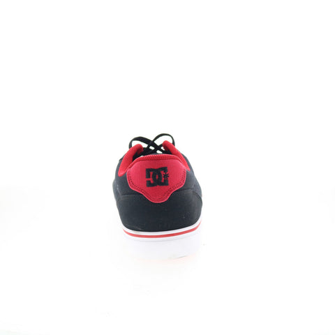 DC Anvil TX 320040 Mens Black Canvas Skate Inspired Sneakers Shoes