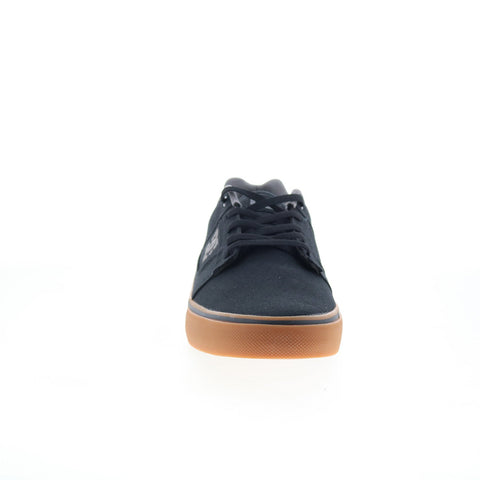 DC Bridge TX 320098 Mens Black Canvas Skate Inspired Sneakers Shoes