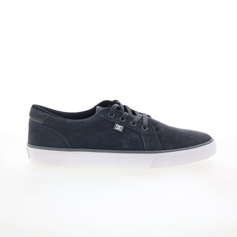 DC Council S 320174 Mens Gray Suede Lace Up Skate Inspired Sneakers Shoes