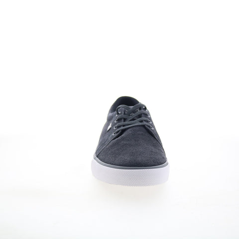 DC Council S 320174 Mens Gray Suede Lace Up Skate Inspired Sneakers Shoes