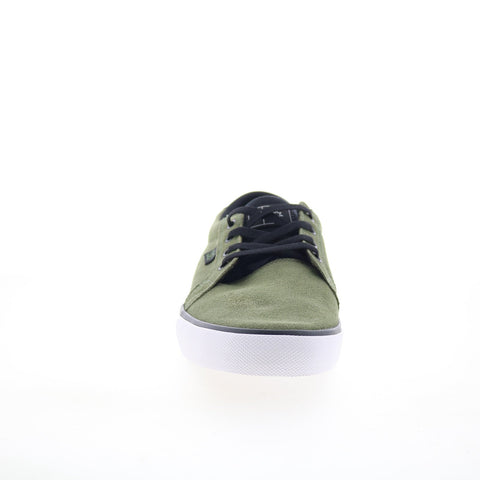 DC Council S 320174 Mens Green Suede Lace Up Skate Inspired Sneakers Shoes