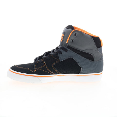 DC Pro Spec 3.0 Vulc 320209 Mens Black Leather Skate Inspired Sneakers Shoes