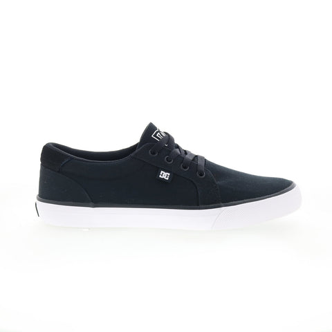 DC Council TX 320305 Mens Black Canvas Skate Inspired Sneakers Shoes