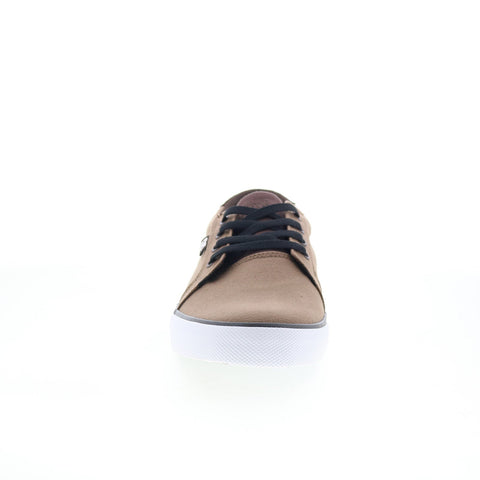 DC Council TX 320305 Mens Brown Canvas Skate Inspired Sneakers Shoes