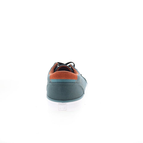 DC Council TX 320305 Mens Green Canvas Skate Inspired Sneakers Shoes