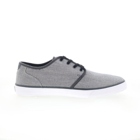 DC Studio TX SE 320311 Mens Gray Canvas Skate Inspired Sneakers Shoes