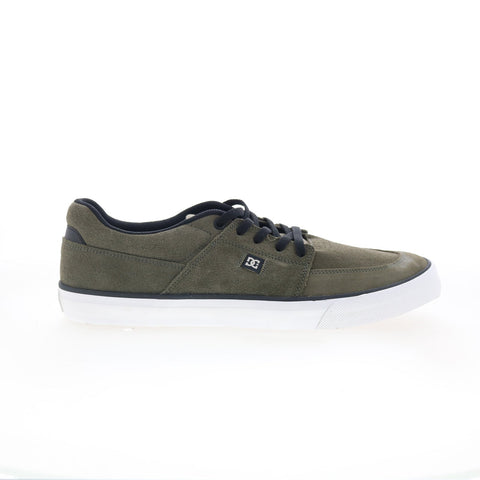 DC Wes Kremer S 320425 Mens Green Suede Skate Inspired Sneakers Shoes
