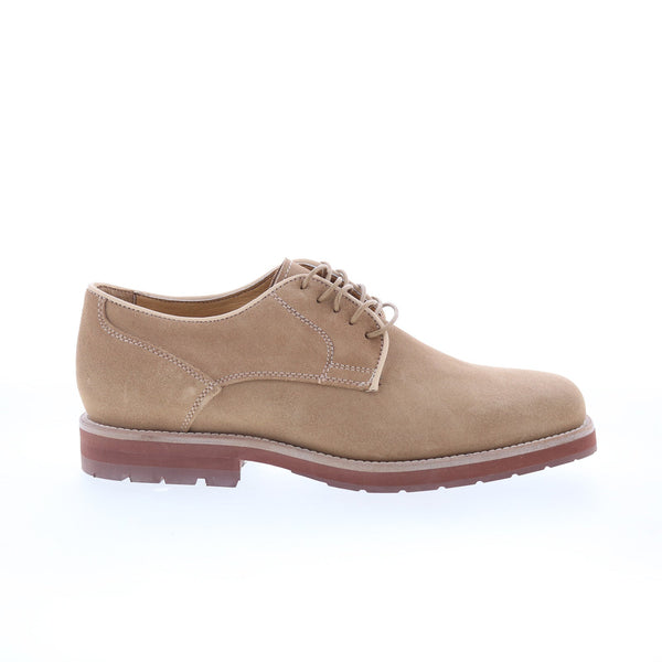 Hitchcock Shoes Mens Size‎ 9.5 E Beige Suede Derby Dress Lace Up Casual 3312 Hitchcock Shoes Mens Size 9.5 E Beige Suede Derby Dress Lace  main image 4
