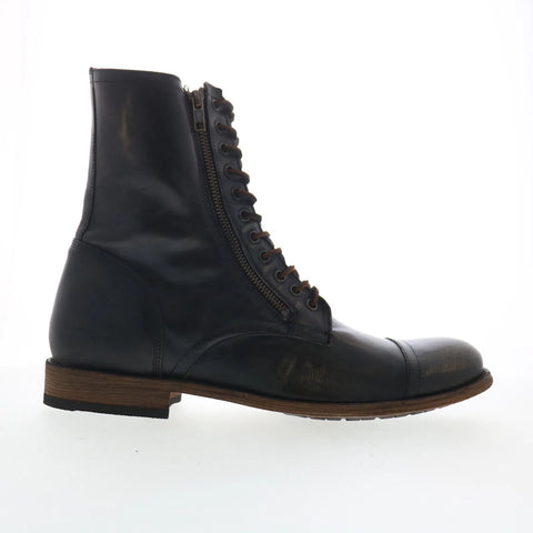 Frye Tyler Double Zip 81623 Mens Brown Leather Zipper Casual Dress Boots