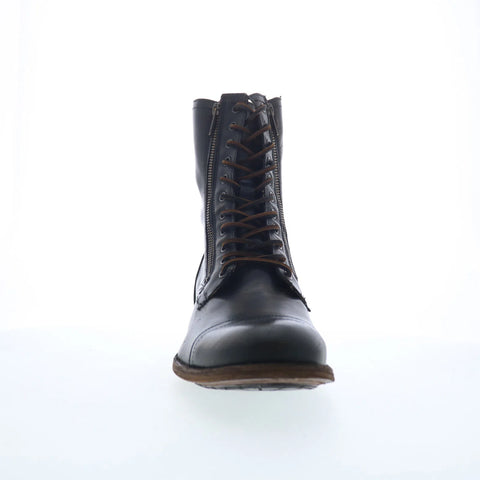 Frye Tyler Double Zip 81623 Mens Brown Leather Zipper Casual Dress Boots