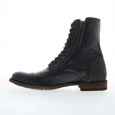 Frye Tyler Double Zip 81623 Mens Brown Leather Zipper Casual Dress Boots
