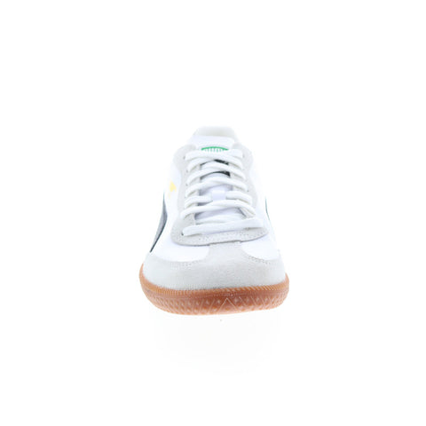 Puma Super Liga OG Retro Mens White Leather Lifestyle Sneakers Shoes