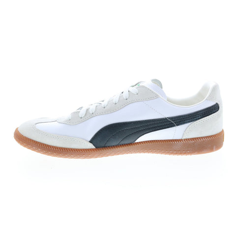 Puma Super Liga OG Retro Mens White Leather Lifestyle Sneakers Shoes