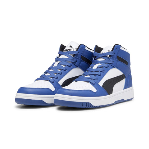 Puma Rebound Layup SL 36957336 Mens White Synthetic Lifestyle Sneakers Shoes