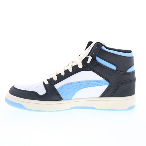 Puma Rebound Layup SL 36957360 Mens White Leather Lifestyle Sneakers Shoes