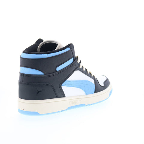 Puma Rebound Layup SL 36957360 Mens White Leather Lifestyle Sneakers Shoes