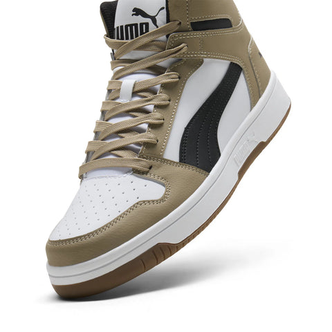 Puma Rebound Layup SL 36957362 Mens White Lifestyle Sneakers Shoes