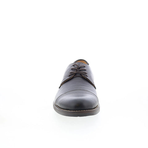 T.B. Phelps 3709-10-100 Mens Brown Leather Oxfords & Lace Ups Cap Toe Shoes