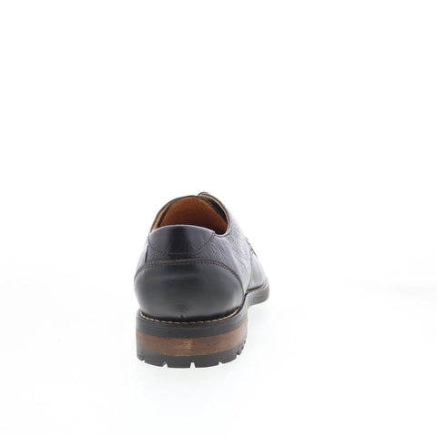 T.B. Phelps 3709-10-100 Mens Brown Leather Oxfords & Lace Ups Cap Toe Shoes