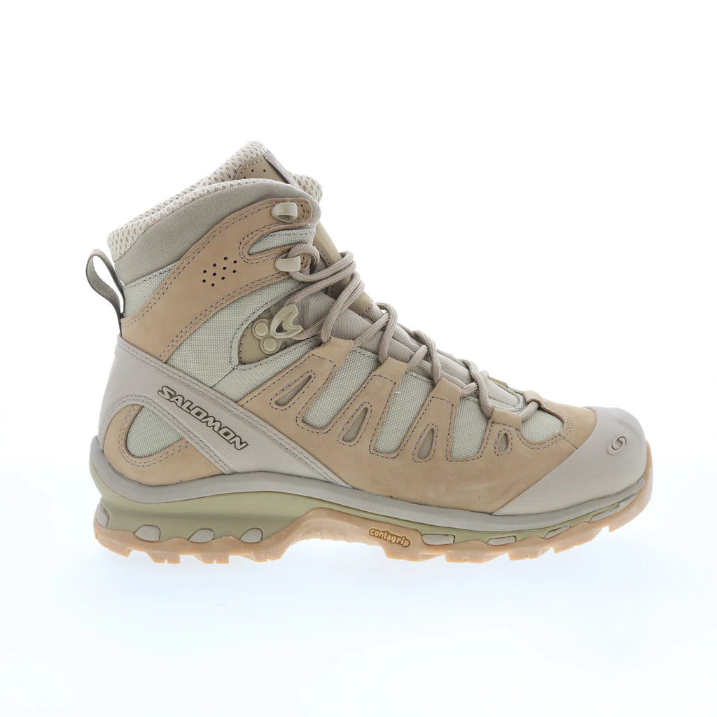 Salomon Quest 4D Forces 373482 Mens Brown Leather Lace Up Tactical Boo ...