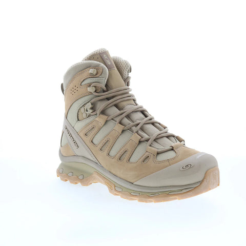 Salomon Quest 4D Forces 373482 Mens Brown Leather Lace Up Tactical Boo ...