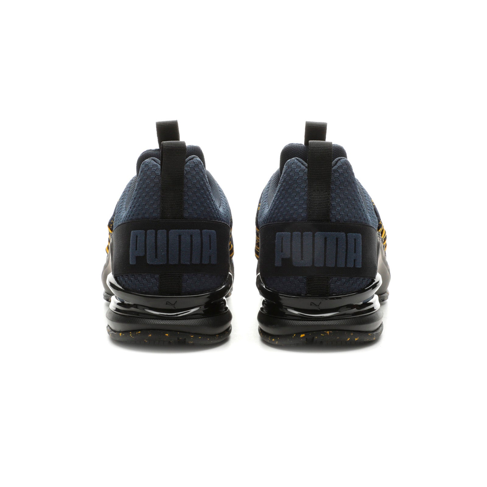Puma Axelion Winter Trail 37677901 Mens Blue Canvas Athletic 