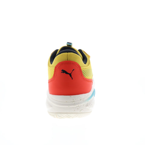 Puma Court Rider HC 37687501 Mens Yellow Synthetic Athletic Basketball Shoes