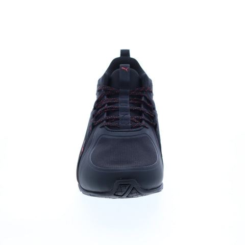 Puma Axelion Mid 37711903 Mens Black Canvas Athletic Running Shoes