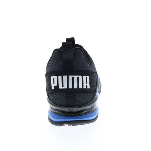 Puma Axelion Fade 37755501 Mens Gray Canvas Lace Up Athletic Running Shoes