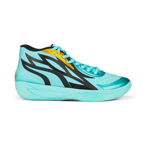 Puma Lamelo Ball MB.02 37759001 Mens Green Athletic Basketball Shoes