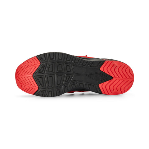 Puma Softride One4All 37767101 Mens Red Mesh Lace Up Athletic Running Shoes