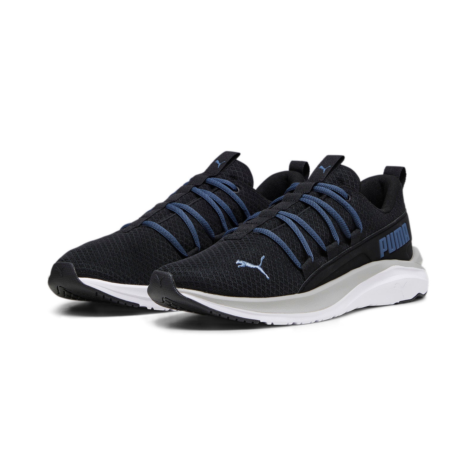 Puma Softride One4All 37767109 Mens Black Canvas Athletic Running 