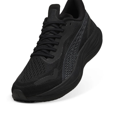 Puma Velocity Nitro 3 37774822 Mens Black Mesh Athletic Running Shoes
