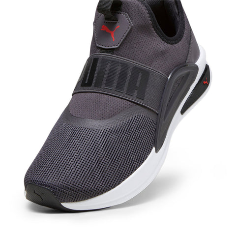 Puma Softride Enzo EVO Slip-On 37787512 Mens Gray Athletic Running Shoes