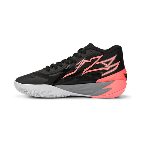 Puma Lamelo Ball MB.02 37828701 Mens Black Athletic Basketball Shoes